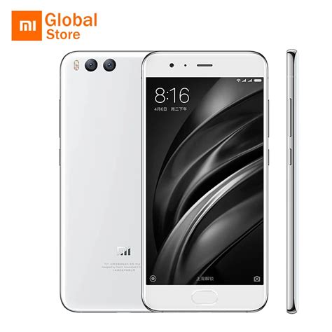 Xiaomi Mi6 Mi 6 Mi6 6GB 64GB ROM Mobile Phone Snapdragon 835 Octa Core ...