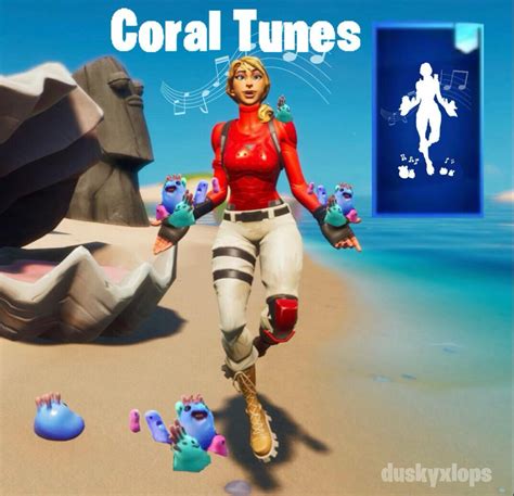 Coral Tunes emote: Coral Buddies sing along as you dance : r/FortNiteBR