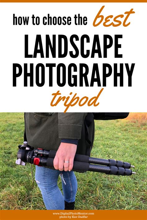 How to choose the best landscape photography tripod