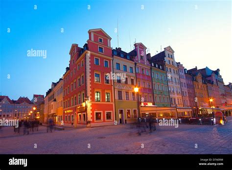 Wroclaw Old Town market Stock Photo - Alamy