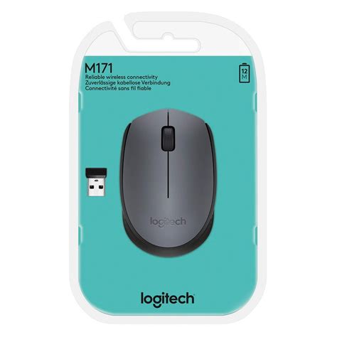 Logitech M171 Wireless Mouse Grey/Black/Red/Blue at Rs 565/piece | RAISAR PLAZA | Jaipur | ID ...