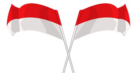 Bendera Indonesia Menggunakan Tiang Vector CDR, Ai, EPS, PNG HD ...