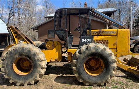 1984 John Deere 540B Skidder For Sale, 123,456 Hours | Central Usa, NC ...