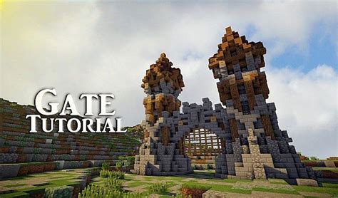 Minecraft Medieval Gate [DOWNLOAD] Minecraft Project