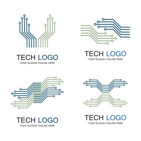 Technology logo images illustration 2947091 Vector Art at Vecteezy