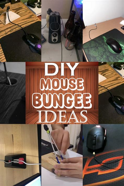 15 DIY Mouse Bungee Ideas For Gamers - DIYnCrafty