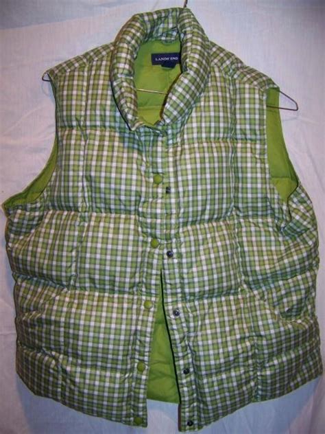 Lands End Down Vest, Women's Large 14-16