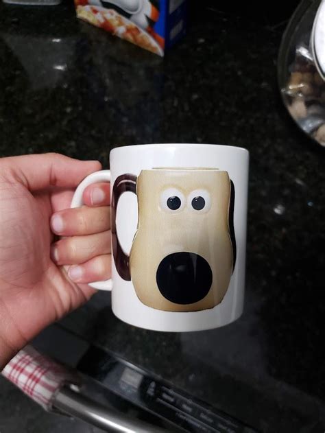 Ordered a Gromit coffee mug online... : gromitmug