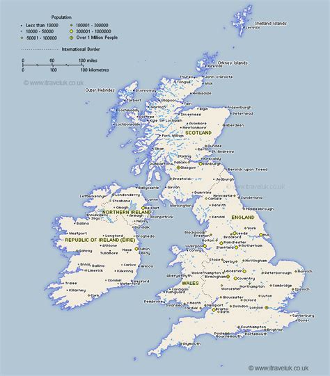 Map of England - Free offline use of maps