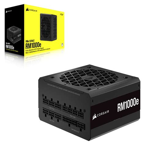 CORSAIR RM1000e, 1000 Watt, ATX 3.0, 80 PLUS GOLD Certified, Fully Modular Power Supply