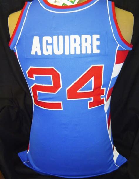 Mark Aguirre DePaul Blue Demons Jersey Dress Mavericks | eBay