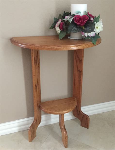 Half Round Table - Gerber Wood Designs, LLC