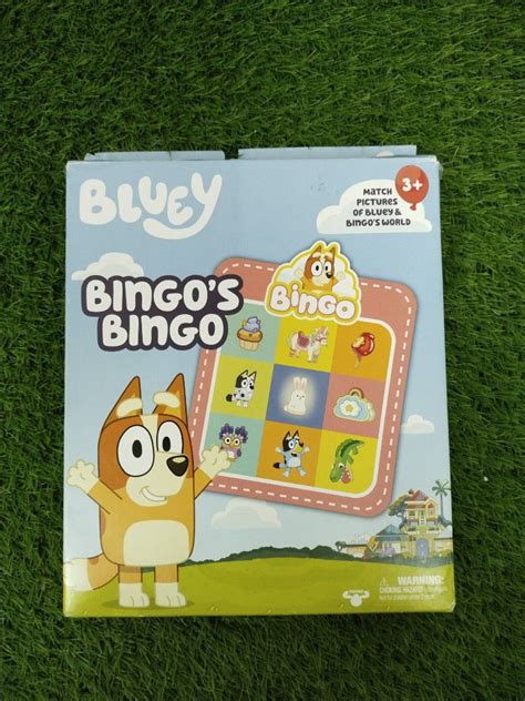 Bluey Bingo's Bingo Game, Hobbies & Toys, Toys & Games on Carousell