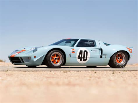 1968, Ford, Gt40, Gulf oil, Le mans, Race, Racing, Supercar, Classic ...