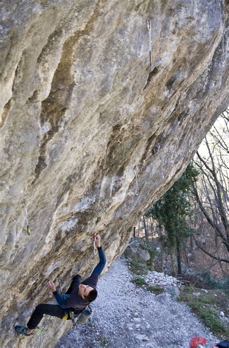 Sport climbing in Arco, Italy