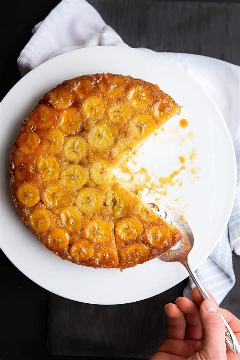 Caramelized Banana Upside Down Cake - Broma Bakery