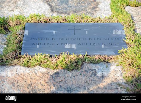 Arlington, VA - August 27, 2009 -- Marker for the grave of Patrick ...