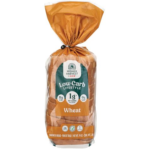 Higher Harvest by H-E-B Low Carb Lifestyle Wheat Bread - Shop Sliced bread at H-E-B