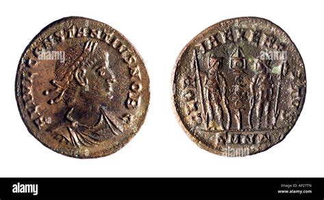 ROMAN COIN Constantius II (324-361 Stock Photo - Alamy