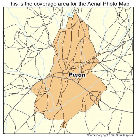 Aerial Photography Map of Pinon, AZ Arizona