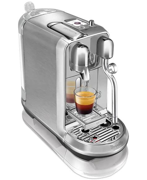 Breville BNE800 Nespresso Creatista Plus Coffee and Espresso Machine Instruction Manual