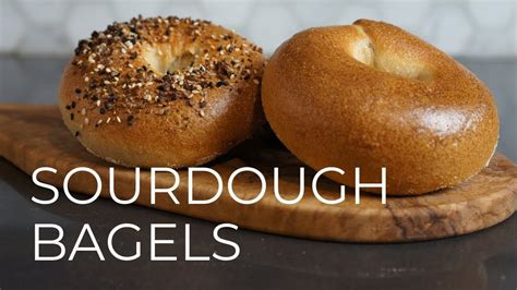 Sourdough Bagels - YouTube | Sourdough bagels, Sourdough starter recipe, Sourdough