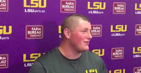 WATCH: LSU OL Will Clapp explains why he can't keep his training camp ...