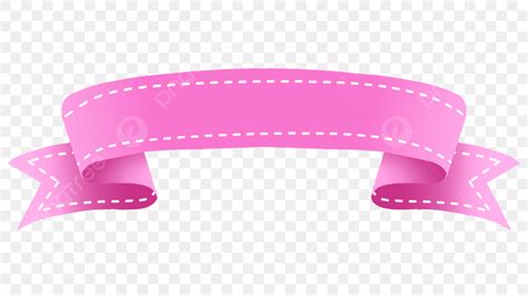 Pink Ribbon Banner PNG Transparent, Pink Ribbon Banner, Pink, Ribbon, Pink Banner PNG Image For ...