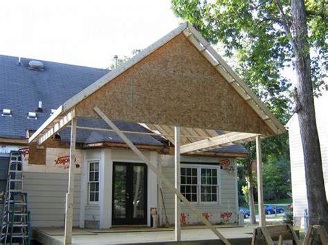 Framing A Shed Style Porch Roof — Randolph Indoor and Outdoor Design