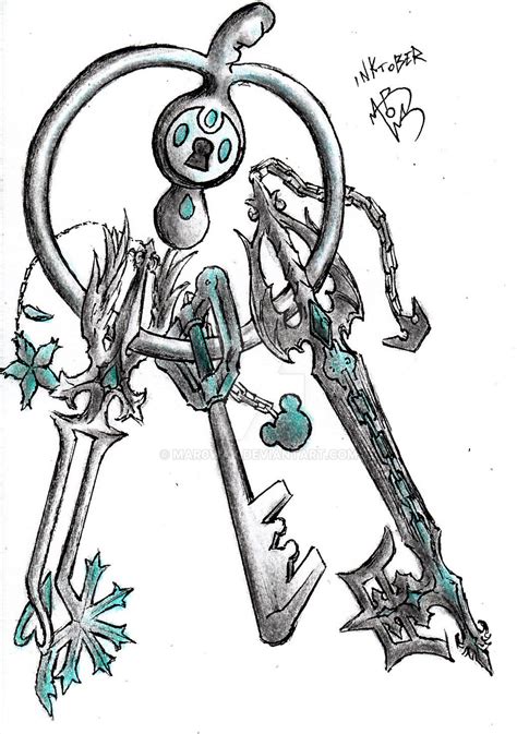 Inktober (28) Klefki by MAR0WAK on DeviantArt