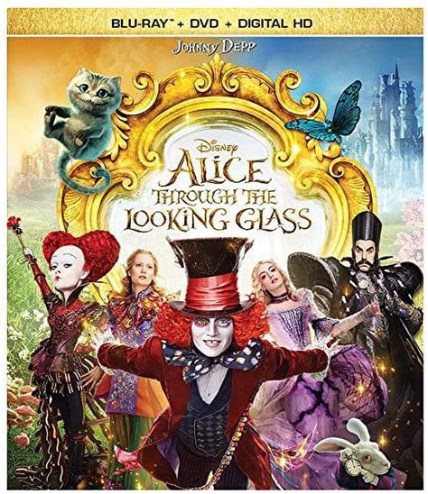 Alice Through the Looking Glass (Blu-ray + DVD + Digital HD) - Walmart.com