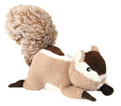 Plush Squeaky Squirrel Dog Toy (24 cm)