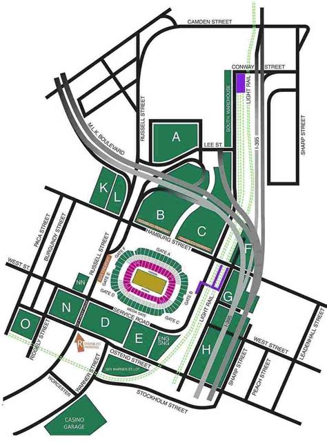 M&T Bank Stadium Seating Plan, Ticket Price,Ticket Booking, Parking Map