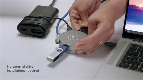 Dell 7-in-1 USB-C Multiport Adapter - DA310 - YouTube