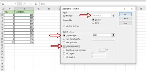 How To Find Descriptive Statistics In Excel | SpreadCheaters