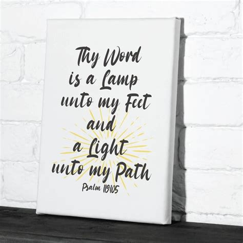 Light Unto My Path - Etsy