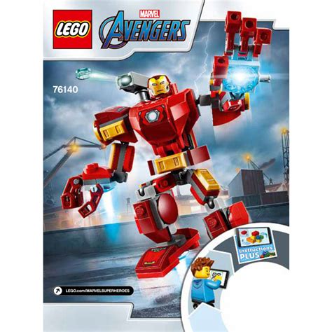 LEGO Iron Man Mech Set 76140 Instructions | Brick Owl - LEGO Marketplace