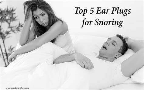 Top 5 Ear Plugs For Snoring | Mack's Ear Plugs