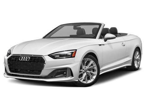 New 2021 Audi A5 Cabriolet Glacier White Metallic/Black Roof (With Photos) Prestige 45 TFSI ...