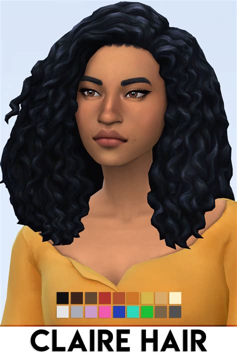 The sims 4 hair pack maxis match - llcbap