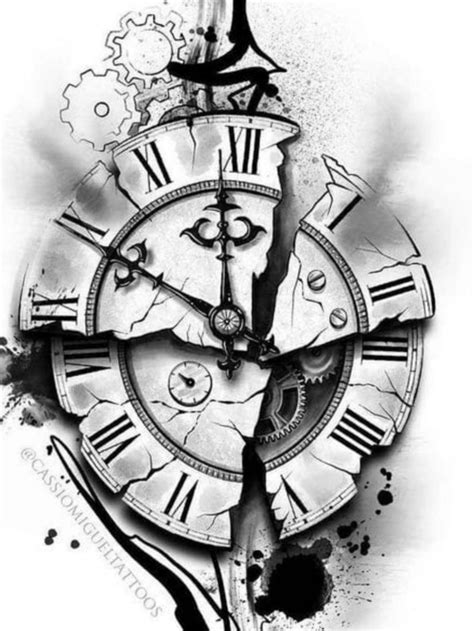 225+ Clock Tattoos Ideas and Designs (2022) - TattoosBoyGirl Watch ...