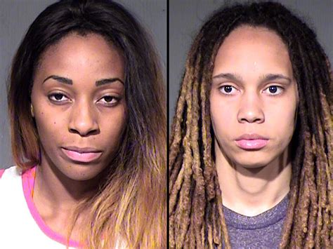 WNBA Star Brittney Griner and Fiancée Glory Johnson Arrested : People.com