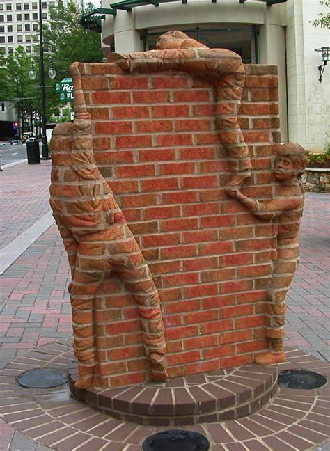 3-dimensional Brick Sculptures by Brad Spencer