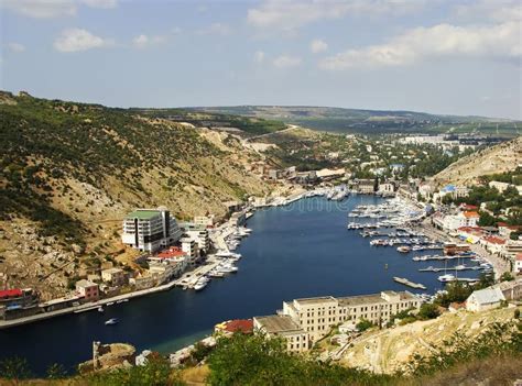 Balaklava Town and Balaklava Bay, Crimea Stock Image - Image of ocean, cembalo: 34367211