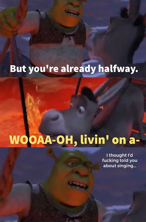 Making a meme from every line in Shrek (2001) Day 266 : r/Shrekmemes