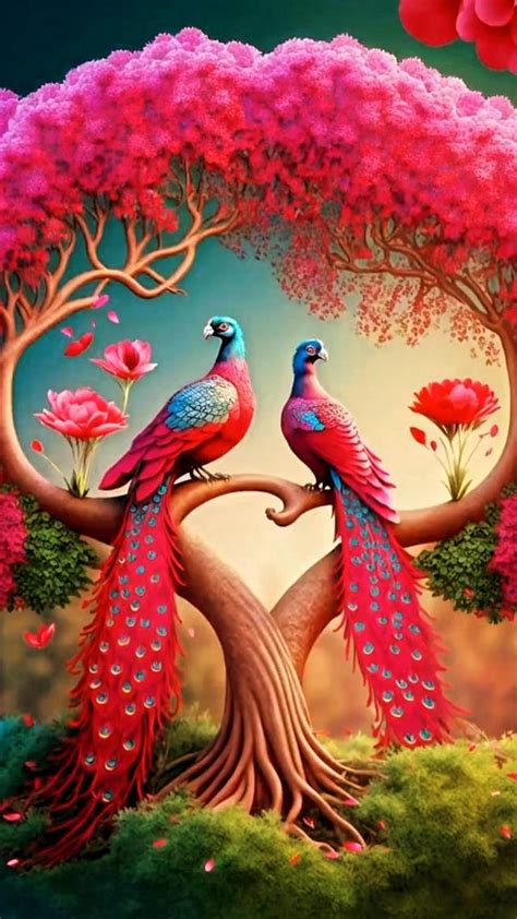 Colorful Peacock Wallpapers