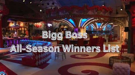 Bigg Boss Winners From Season 1 to Season 16, Winners Name and Prize ...