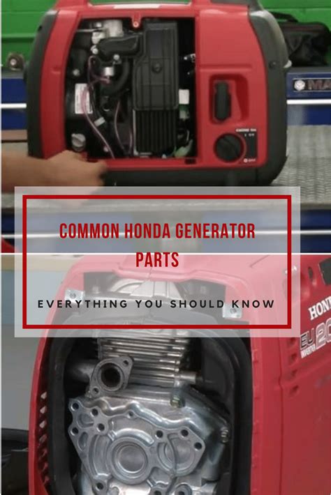 Common Honda Generator Parts and Accessories: A Complete Guide