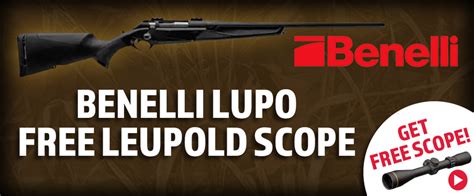 Reeds - Benelli Lupo with a Free Leupold Scope