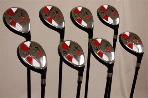 Used Mens Senior Hybrid Golf Set 3 - pw Graphite Clubs Right Handed All ...